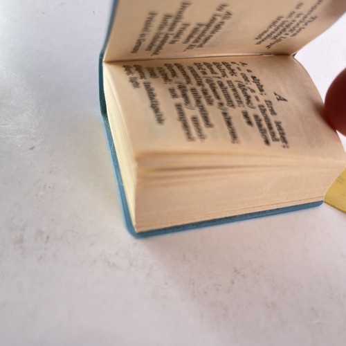 Langenscheidt's LILLIPUT ~ English GREEK Dictionary Miniature Mini VTG Vintage - Picture 5 of 6