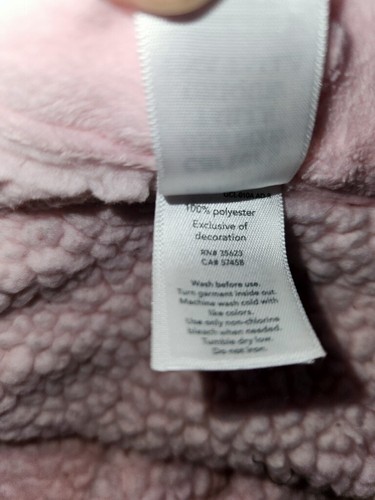 Carters Child Of Mine Owl Baby Blanket Pink Sherpa Polka Dot Teal Gray Minky - Picture 4 of 19