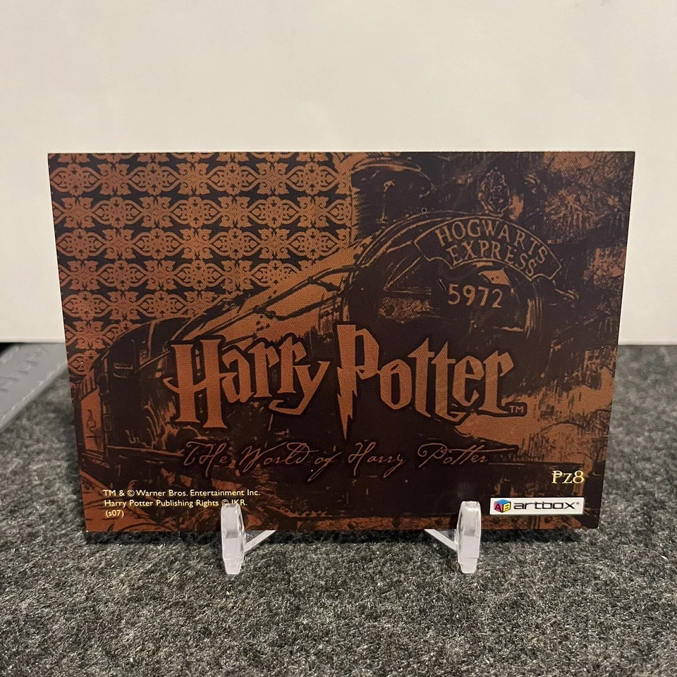 2007 Artbox Harry Potter 3D Series 1 #PZ8 Bottom Middle Puzzle Card Lenticular - Image 2 of 2