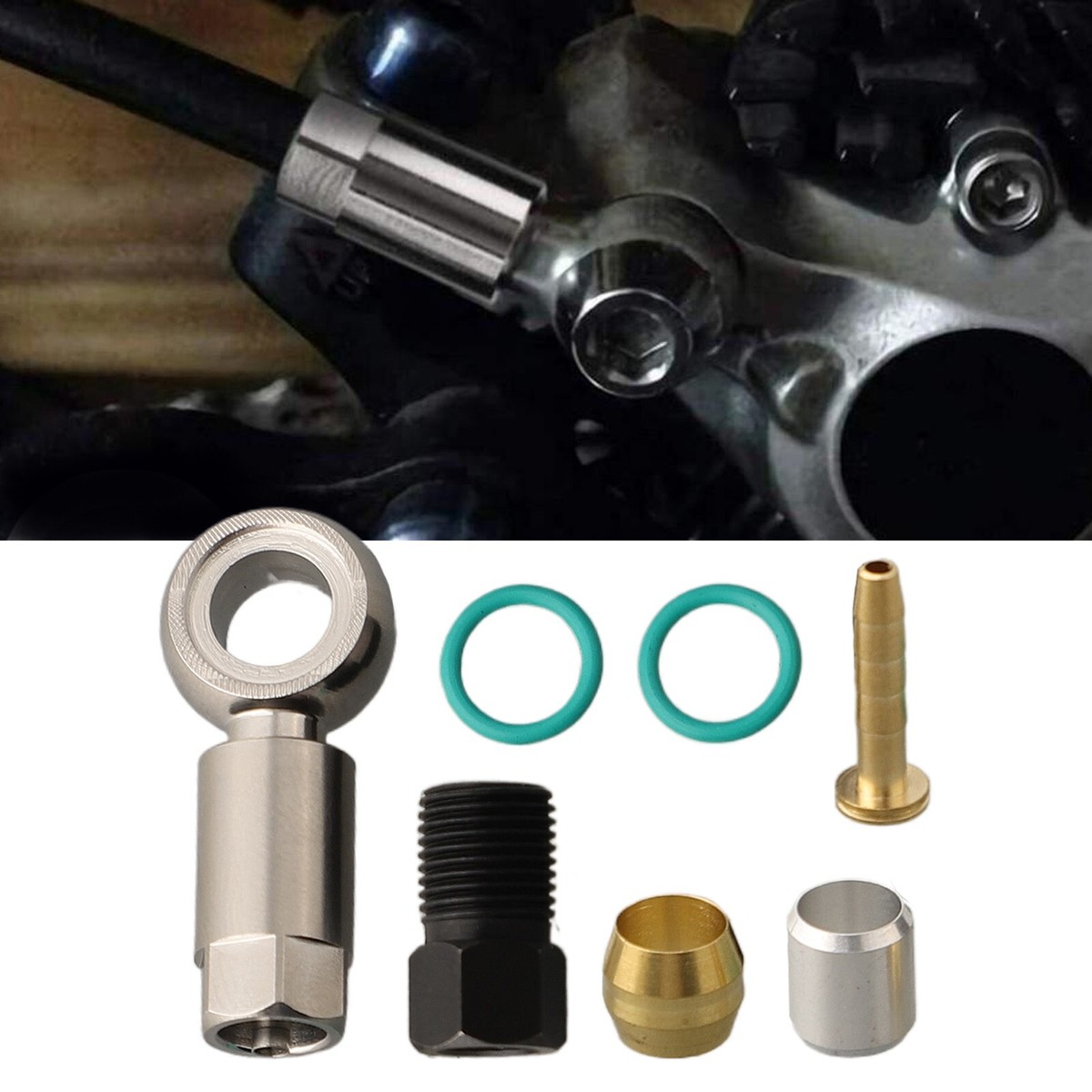 Shimano Olive And Barb 10-Pack BH90 Hydraulic Brake Olive