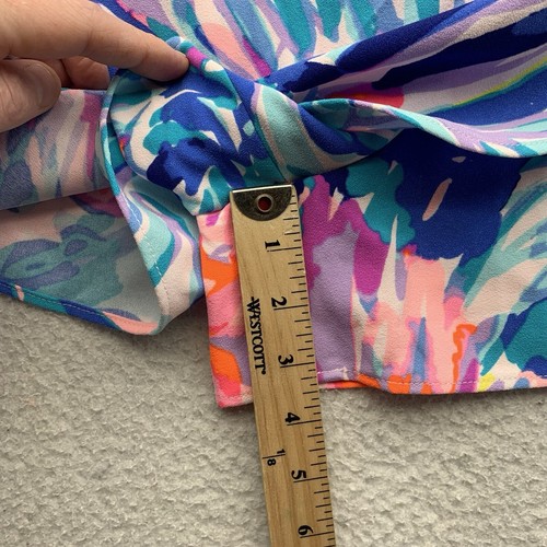 Lilly Pulitzer Veri Skort Womens 8 Off Tropic Floral Preppy Shorts Resort Beach - Picture 7 of 13