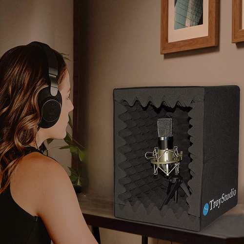 Portable Sound Recording Vocal Booth Box - |Reflection Filter & Microphone Isola - Picture 7 of 12