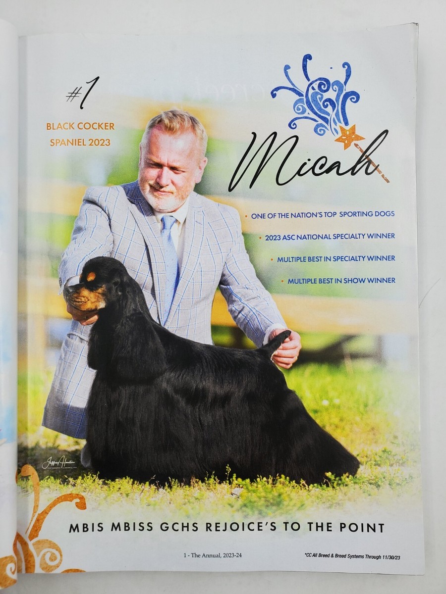 The Canine Chronicle 2023- 2024 Annual Book Soft Cover