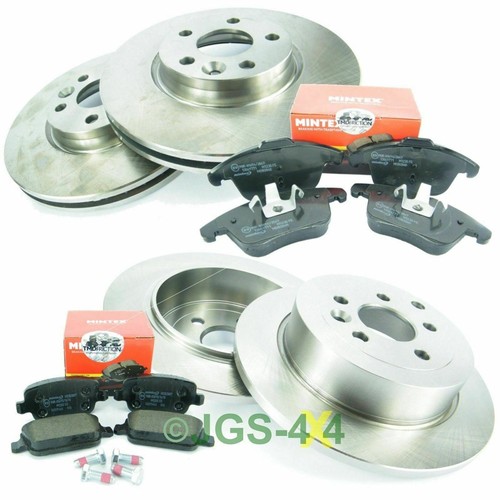 Land Rover Freelander 2 Front & Rear Brake Discs & MINTEX Brake Pad Kit