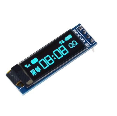 Module série à faire soi-même écran LCD OLED 0,91" 128x32 IIC I2C pour Arduino SSD1306. - Photo 5/14