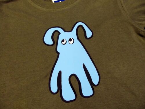 Camiseta de Bebé Kalle Fux Hecho a Mano Camisa Infantil Niños Caqui Perro Talla - Imagen 3 de 4