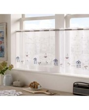 Seaside Voile Cafe Panel