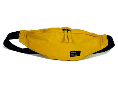Hurley Bauchtasche XXL gelb Gürteltasche Sport Tasche 2 Hauptfächer