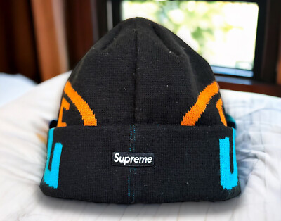 ☆SUPREME☆ NEW ERA® 2-TONE LOGO BEANIE - Black FW21 | eBay ☆SUPREME☆ NEW ERA® 2-TONE LOGO BEANIE - Black FW21 | eBay
