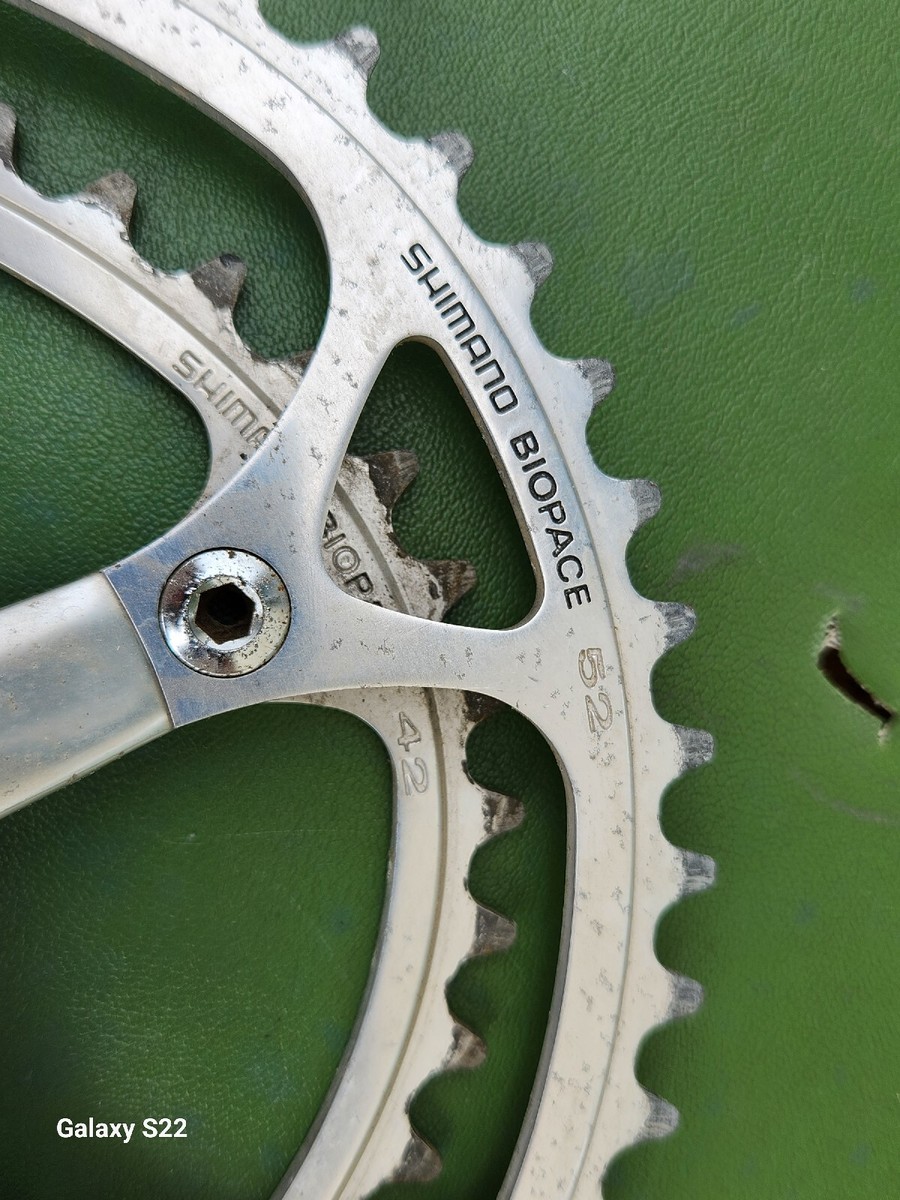 Shimano 600 Tricolore, 2-Fach Kurbelsatz FC-6400, gut! (Gebraucht) in Adliswil für CHF 39 – mit