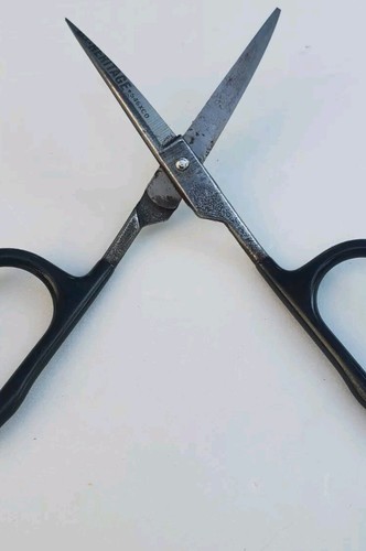 Klein Extra Curved Rubber Flashing Scissors 546xc- Resharpened - Picture 12 of 14