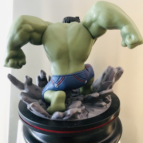 Marvel Avengers Age Of Ultron Action Figure On Stand 2016 The Hulk QM Q Fig - Picture 8 of 10
