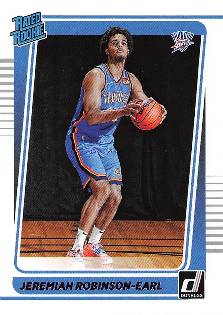 2021-22 Panini Donruss - Rated Rookie #220 Jeremiah Robinson-Earl (RC)