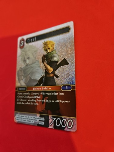 Final Fantasy TCG Opus 3 - Cloud 3-008C - Foil - Bild 4 von 4