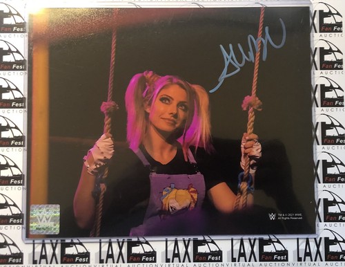 WWE Alexa Bliss Summerslam Authentic 8 x 10 Autographed Limited Edition - 第 1/1 張圖片