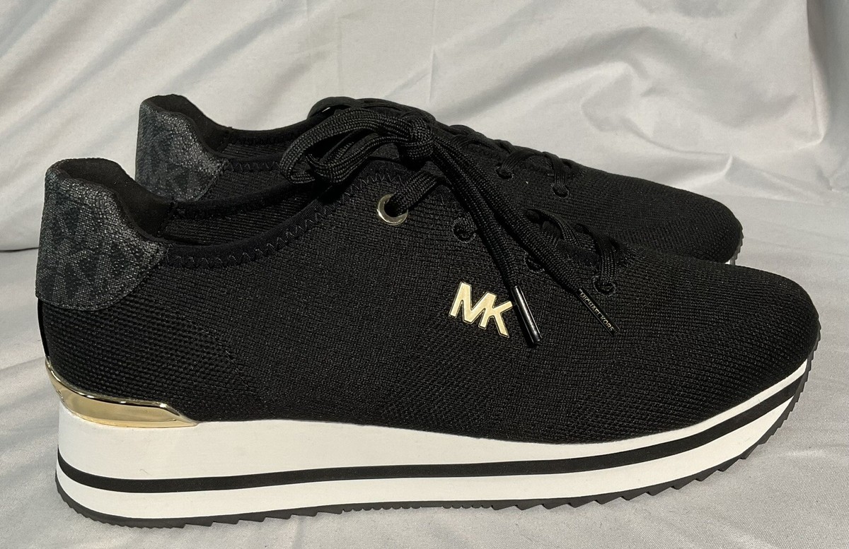 Michael Kors Women's Monique Knit Trainer Lace-Up Running
