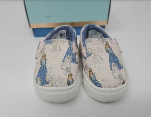 GIRLS TINY TOMS DISNEY PRINCESS LUCA CINDERELLA SNOW WHITE SLEEPING BEAUTY SHOES - Bild 8 von 15