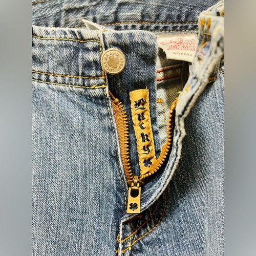 Vintage Lucky Brand Damen Jeans Gr. 2/26 Latzhose Wonder - Bild 3 von 10