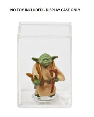 GW ACRYLIC LTD GW Acrylic Loose Figure Display Case 3 3/4" Small - FREE Stand and Insert!