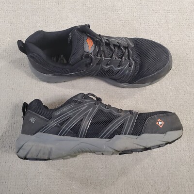 Merrell Fullbench Superlite Alloy Toe SD Shoes Mens 10 M Black Safety J099373
