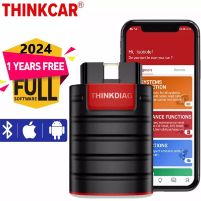 2024 Thinkdiag Auto Auslesegerät KFZ OBD2 Diagnosegerät Alle Systeme Bluetooth