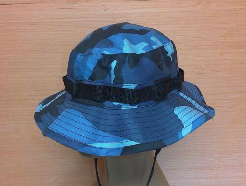 Rothco Tactical Military Urban Blue Sky Camo Boonie Sun Hat Cap Size 7-1/2 Large