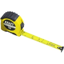 Kraft Tool Mason's Modular Brick Tape Measure 16'