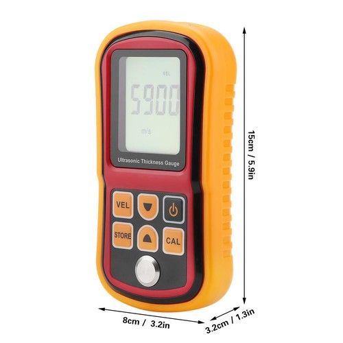 GM100 Digital LCD Ultrasonic Thickness Meter Tester Gauge Metal Testing Width ## - Picture 7 of 12