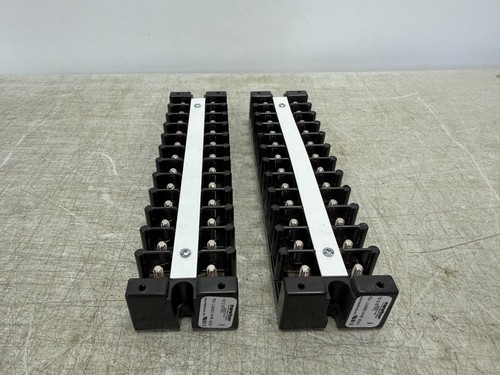 Marathon 1512 STRC - Barrier Terminal Blocks 600V 75A 12-Poles, Lot of 2 New - Picture 7 of 14