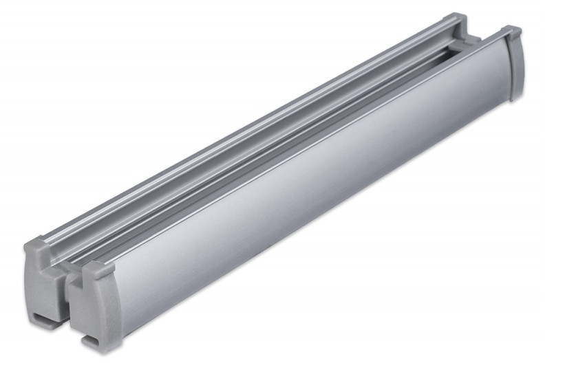 Persiana enrollable plisada a medida Faltrollo para PERFORAR en barra de vidrio