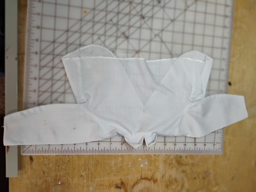 Bibs and shirt for Oliver Hardy ventriloquist dummy, replacement used #3 - Picture 5 of 5