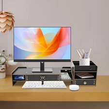 Desktop Monitor Stand Monitor Riser Computer Monitor Booster Stand Adjustable