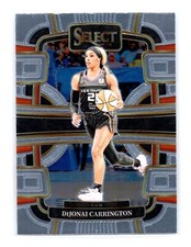 2024 Panini Select WNBA Basketball #18 DiJonai Carrington Connecticut Sun