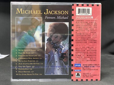 Forever, Michael by Michael Jackson (CD, Mar-1994, Motown) for