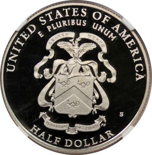 2013-S 5-Star Generals 50C NGC PF 70 UCAM Modern Commemorative Half Dollar - Picture 4 of 4