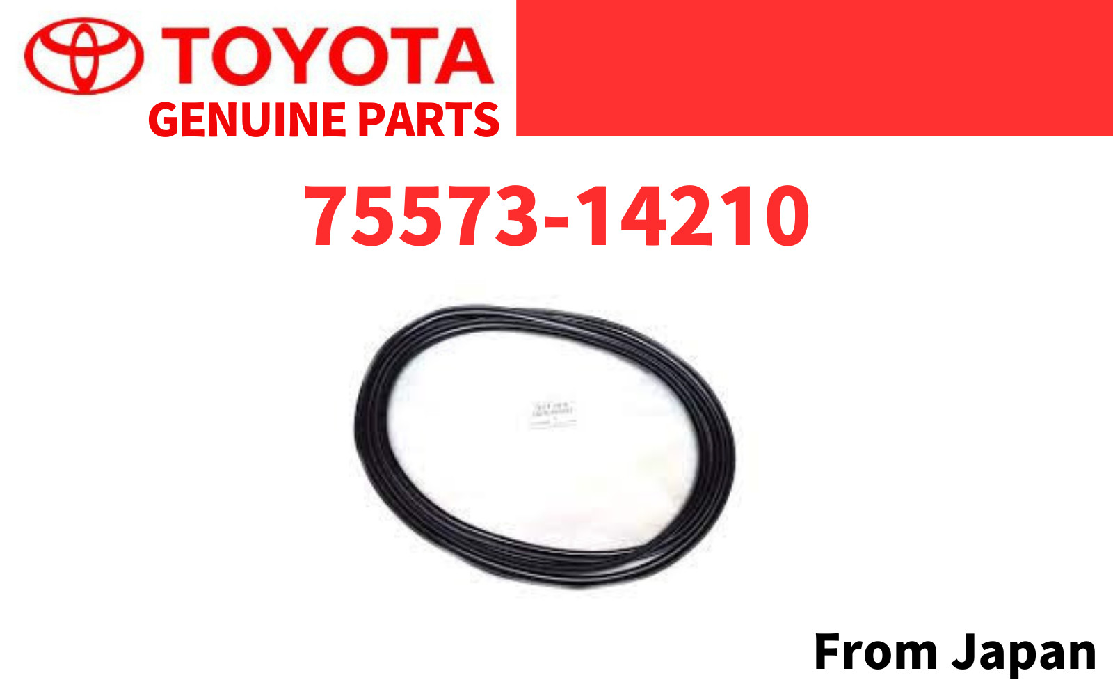 Toyota JZX100 CHASER Windshield Outside Molding Rubber Seal 75533