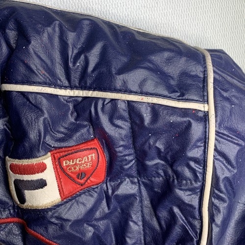 Rare Vintage Boy FILA Ducati Corse Jacket | Sz 8/10 | FILA PERFORMANCE MOTOSPORT - Picture 11 of 20