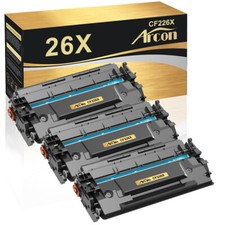 3Pack CF226X Toner Cartridge For HP 26X Laserjet Pro M402dn M426 M426fdw Printer