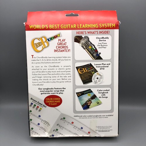 Chordbuddy Learning System:Color-Coded Song, Instruction Book DVD-Read descripti - Picture 5 of 19