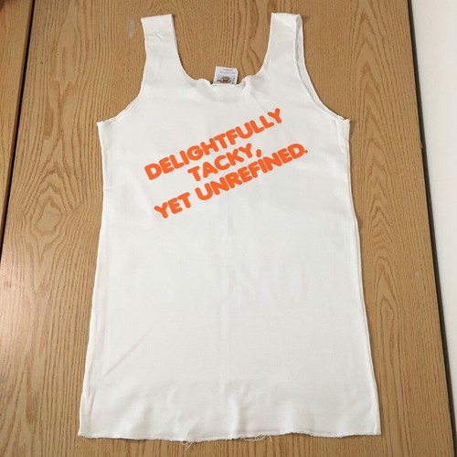 Sale New HOOTERS Girl *Grab Bag* White Uniform Tank Florida XS Sm Medium Large - Picture 3 of 6
