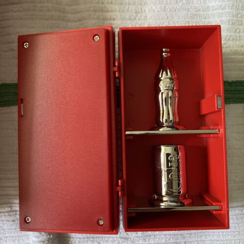 100% Auth Coca Cola Coke mini vending Machine metal toy rare - Picture 2 of 14