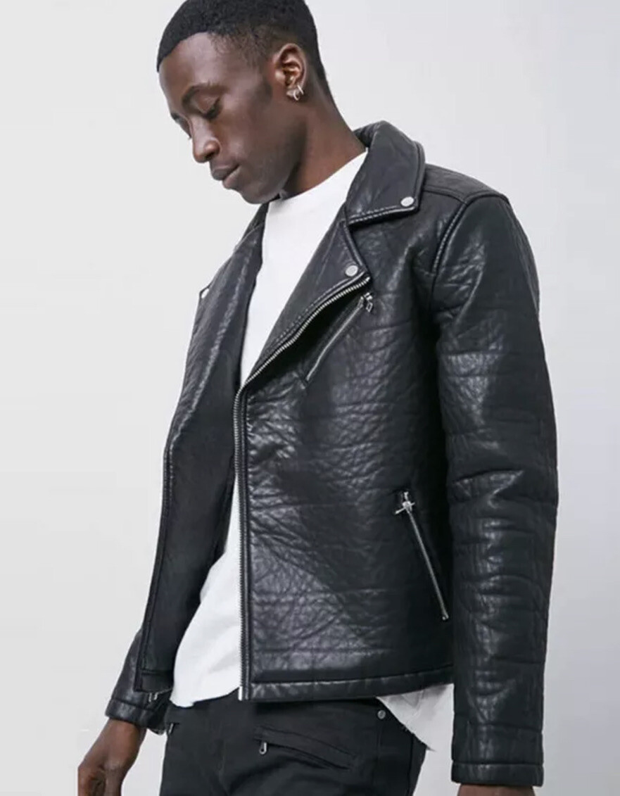 FOREVER 21 Men's Premium Textured Vegan 