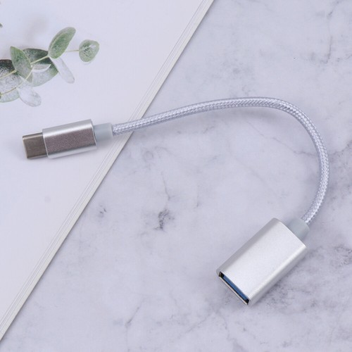 Braided Type-c Male to USB Female Extender Adapter Cable Converter OTG Data - Picture 20 of 40