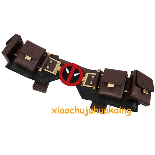 Deadpool 3 Wade Wilson Disfraz Cosplay Accesorios Máscara Roja Cinturón Traje de Halloween - Imagen 17 de 26