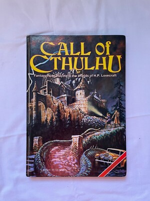 Vintage Call Of Cthulhu RPG. Fantasy Horror Rollenspiel. H P Lovecraft 1983.
