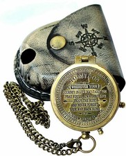 To My Son Personalized Brass Compass Son from Dad Mother Son Gift for son