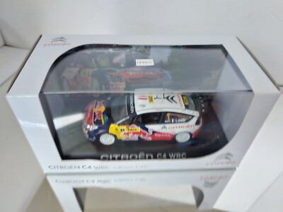CITROEN C4 COUPE BY SEBASTIEN LOEB BLACK NOREV 155405 1/43 NOIRE NOIR