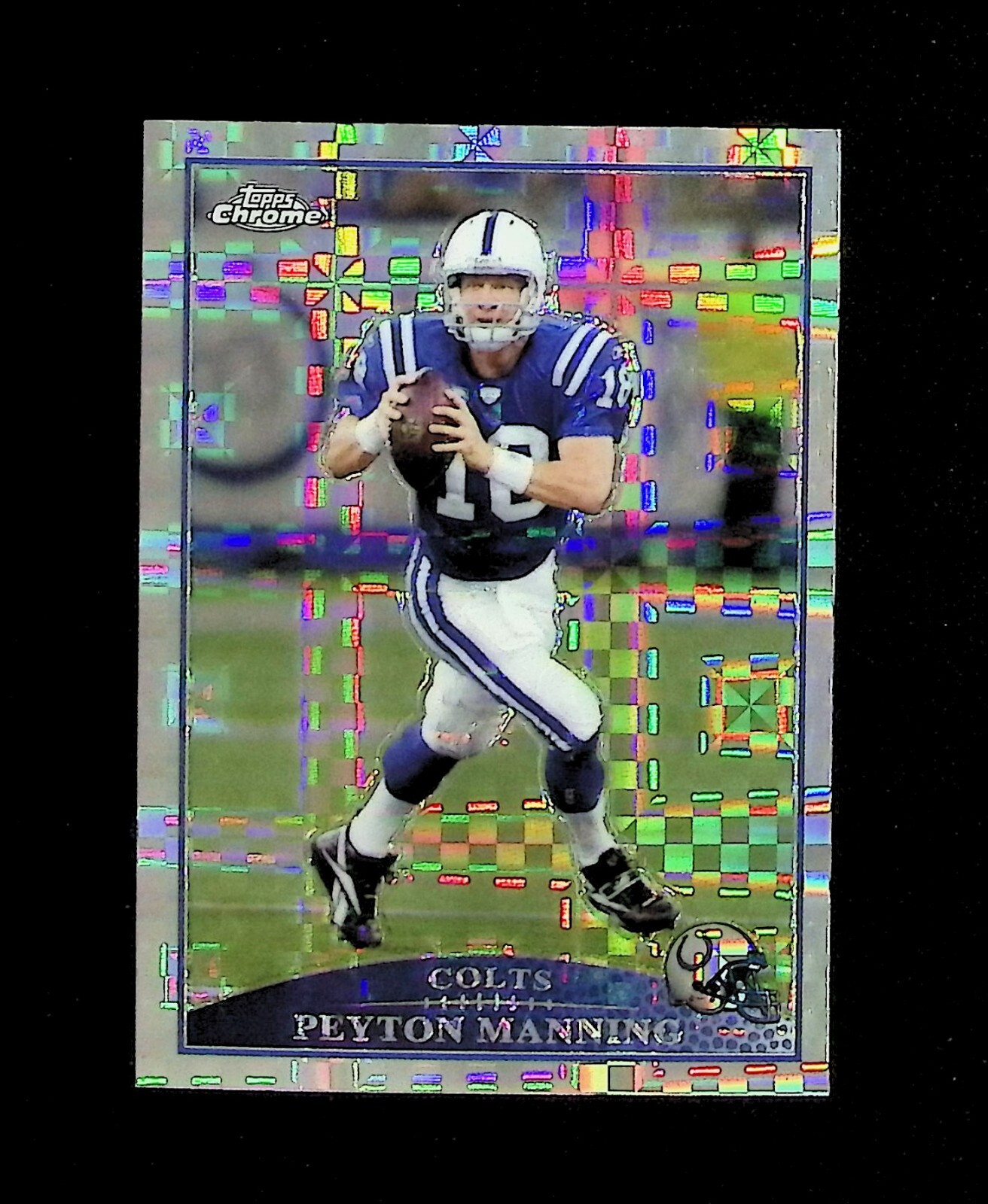 2009 Peyton Manning Topps Chrome #TC96 X-Fractor