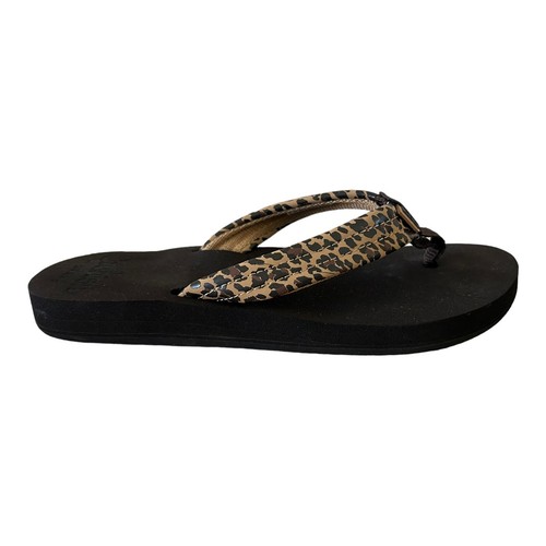 Reef ~ Women's Cushion Breeze Flip Flops Leopard Print Size 7 | eBay