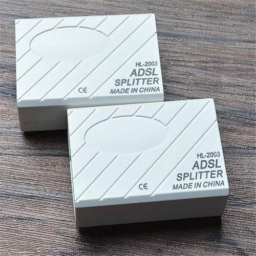Telephone Modem Phone Line Splitter Line ADSL Broadband Filter - Picture 2 of 7